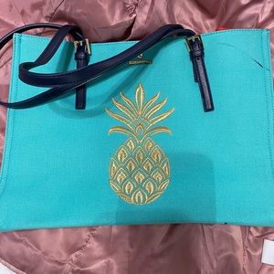 Spartina 449 Tote Bag Pineapple